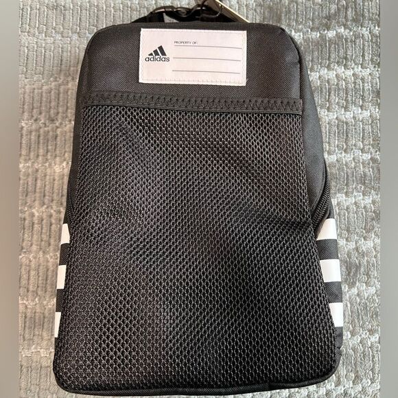 Adidas Classic 3-Stripes 5 Backpack and Santiago 3 Lunch Bag Set - Picture 7 of 9